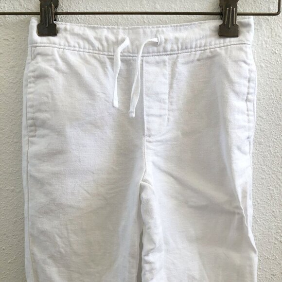 JANIE AND JACK The Linen-Cotton Pull-On Pant Size 4 - Picture 4 of 8